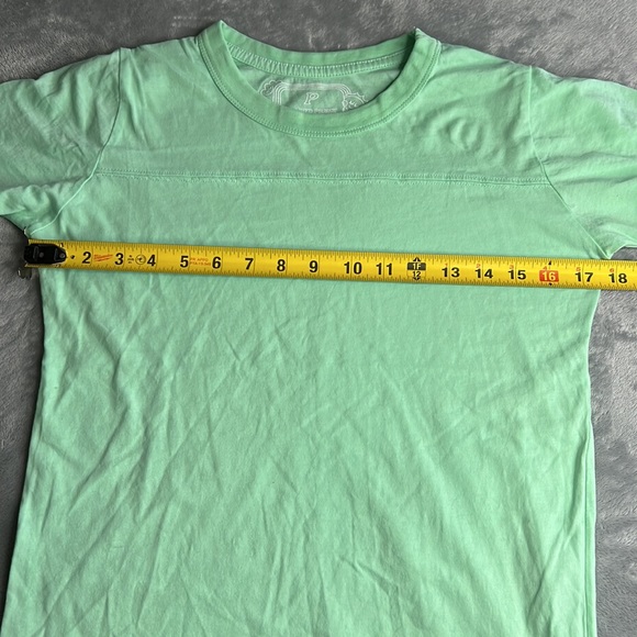 NWOT Big Bud Press Jr. Varsity Tee Mint Green Size Petite - Picture 6 of 8
